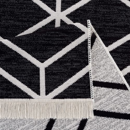 Cift Tarafli Kullanilabilen Yıkanabilir Modern Sacakli Kilim (Bern)