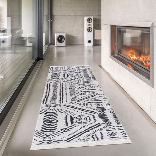 Cift Tarafli Kullanilabilen Yıkanabilir Modern Sacakli Kilim (Viyana)